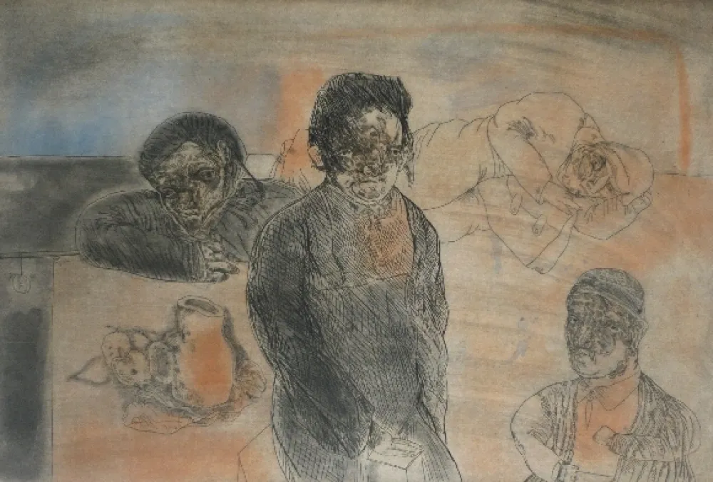 Acquaforte E Acquatinta Cuevas - Viaje a Marruecos