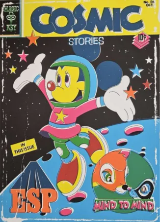 Litografia Dabs - Cosmic stories