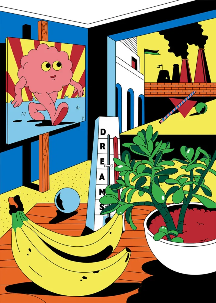 Litografia Dabs - Metaphysical Interior