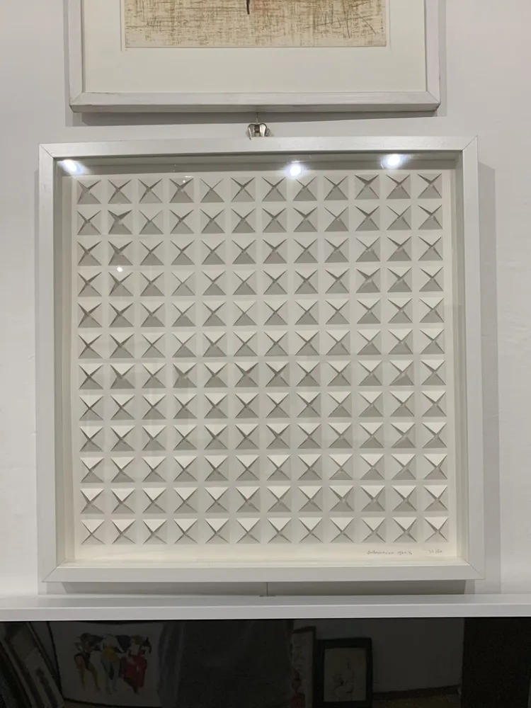 Intaglio Dadamaino - Untitled 