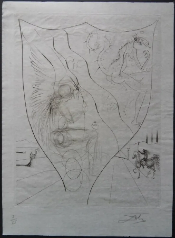 Acquaforte Dali - Alexis - Etat Chine