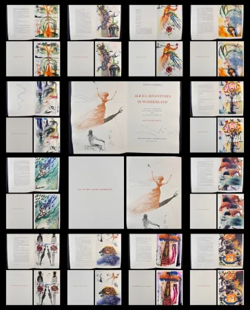 Incisione Dali - Alice in Wonderland Complete Suite