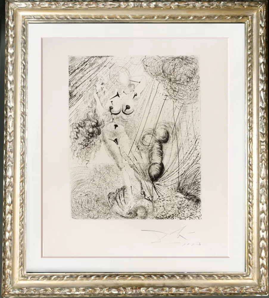 Rotocalcografia Dali - APHRODITE