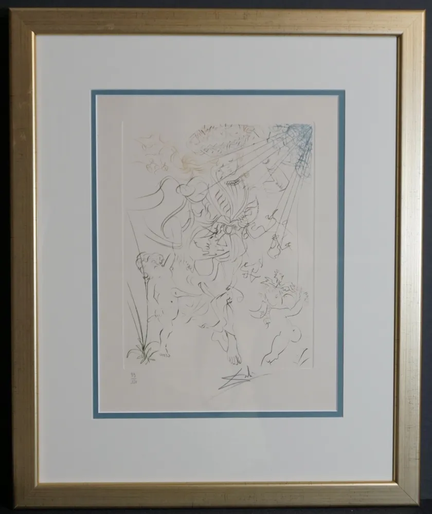 Incisione Dali - Autumn