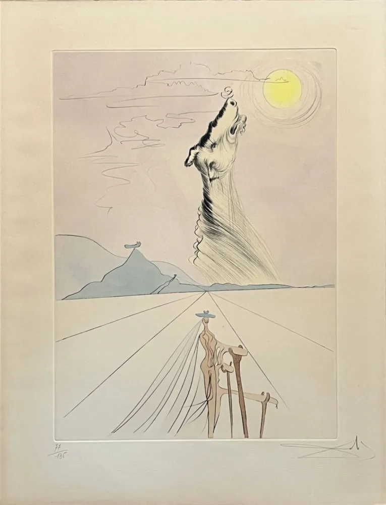 Acquaforte Dali - Benjamin