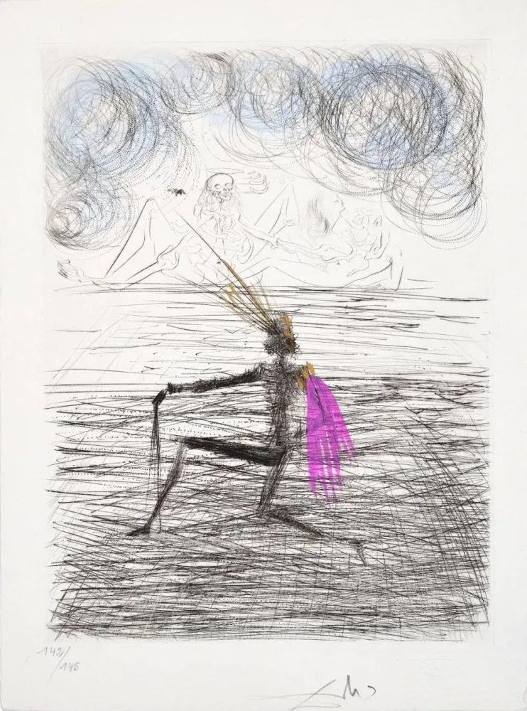 Punta Secca Dali - Chevalier à genou (Kneeling Knight)