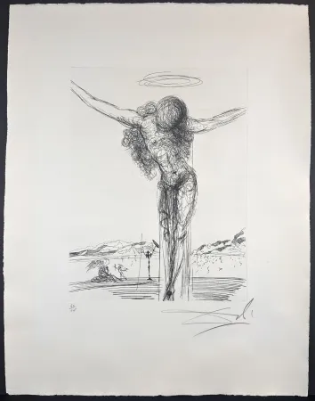 Incisione Dali - Christ