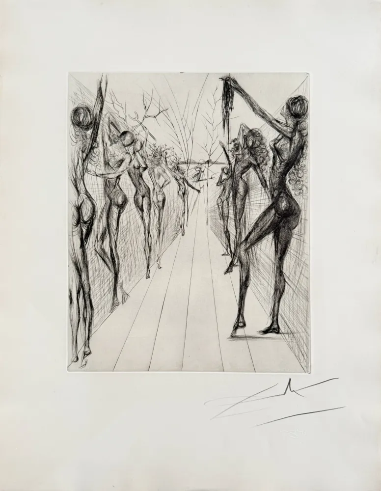 Punta Secca Dali - Corridor de Kathmandou (Katmandu Corridor), black