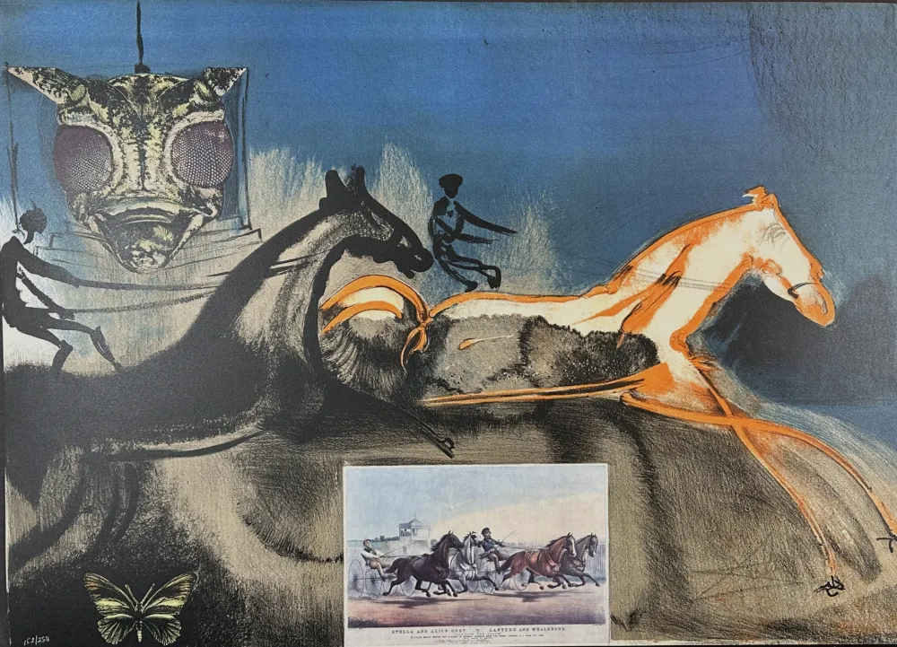 Litografia Dali - Currier & Ives American Trotting Horses No 2
