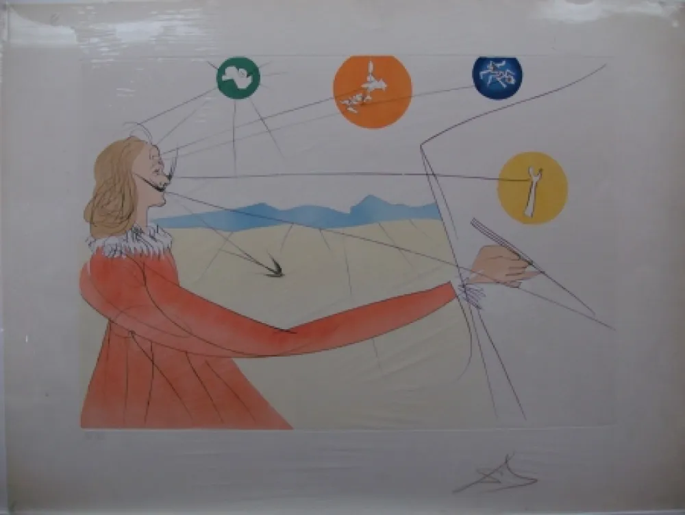 Acquaforte Dali - Dalinean Prophecy of Dali