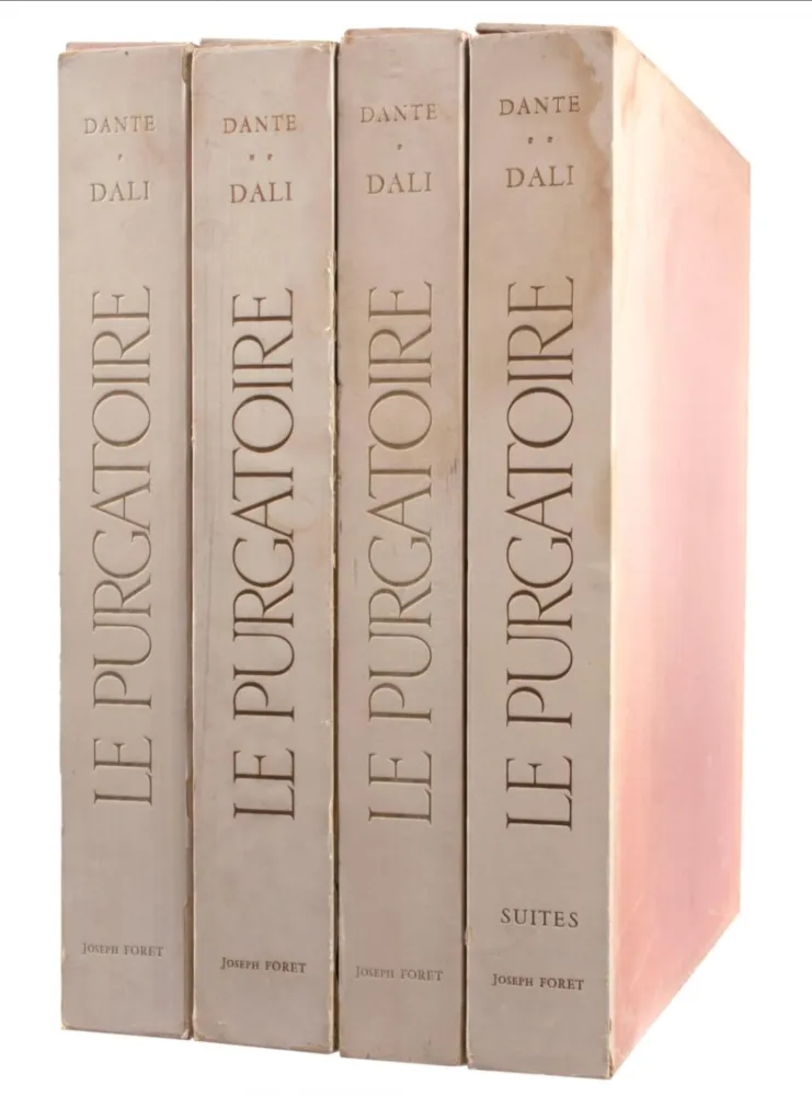 Libro Illustrato Dali - Dante Alighieri, La Divine Comédie – Purgatorio (Cantos I–XXXIII)