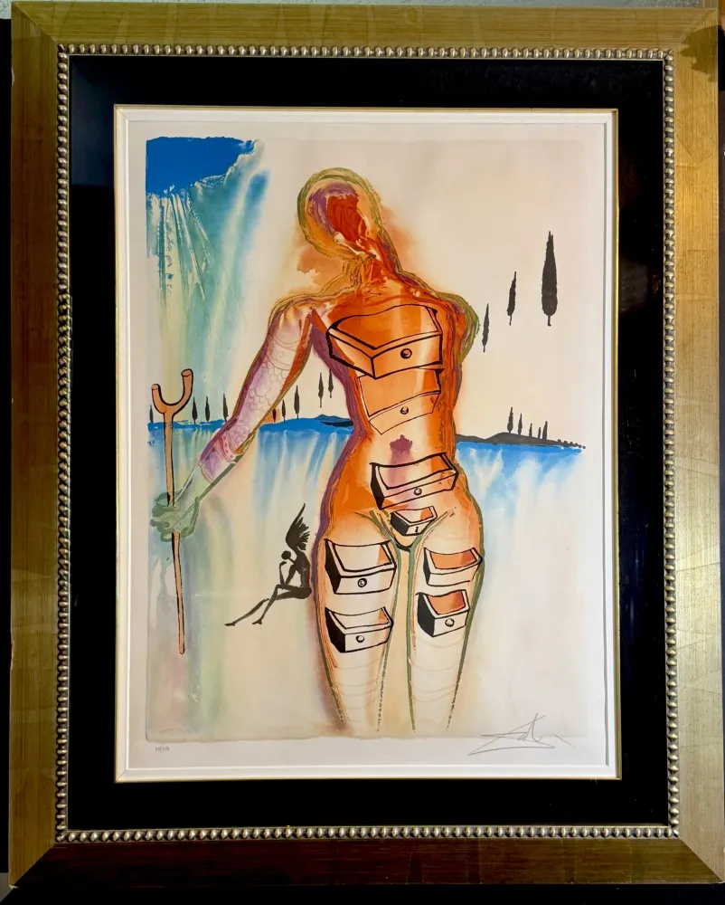 Litografia Dali - Dawn of Port Lligat