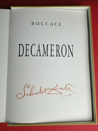 Libro Illustrato Dali - Decameron 1972 - E.A copy from Rigal archive