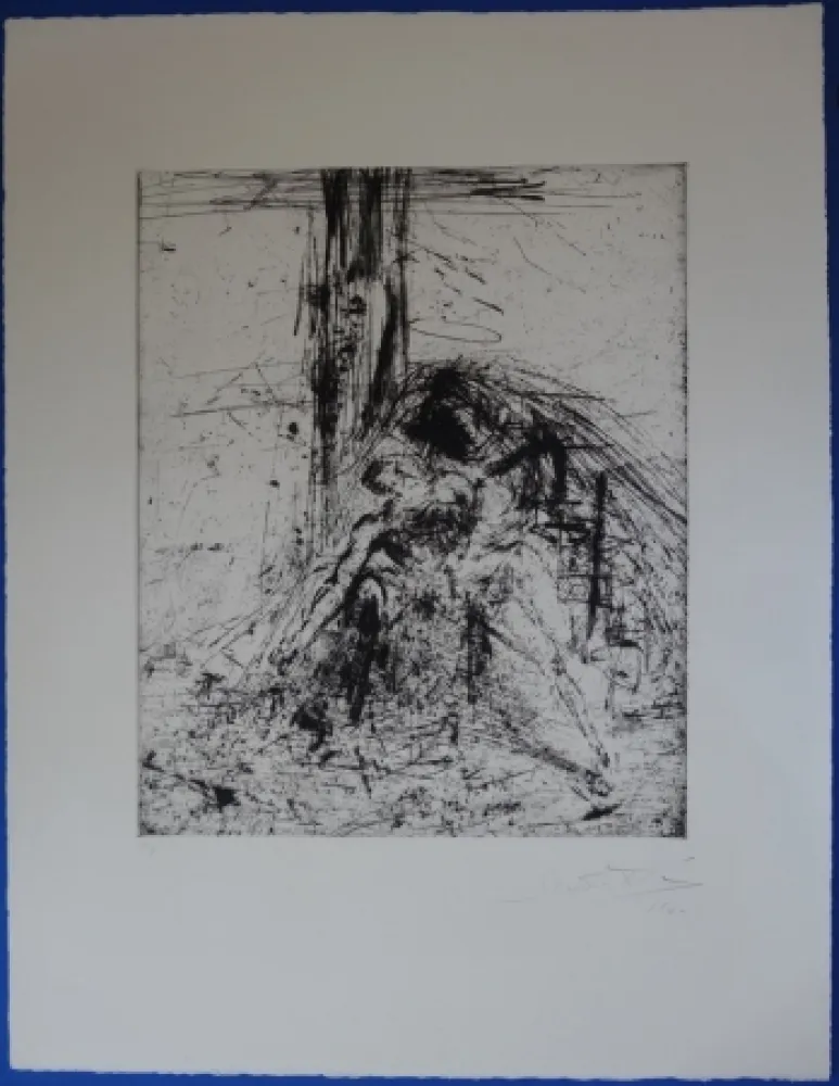 Acquaforte Dali - Déposition de Croix