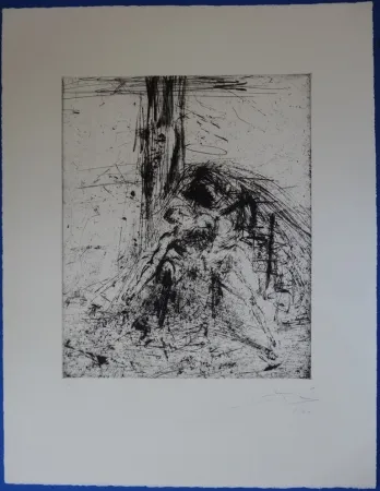 Acquaforte Dali - Déposition de Croix