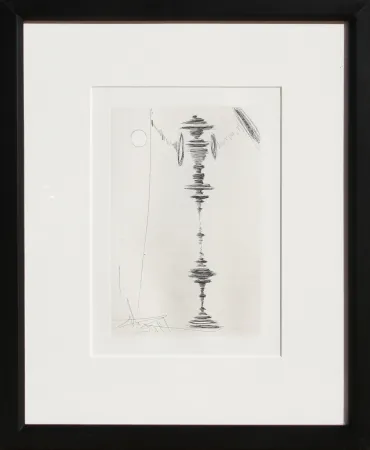 Incisione Dali - Deux Fatraises (Spinning Man)