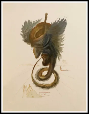 Incisione Su Legno Dali - DEVINS & SORCIERS