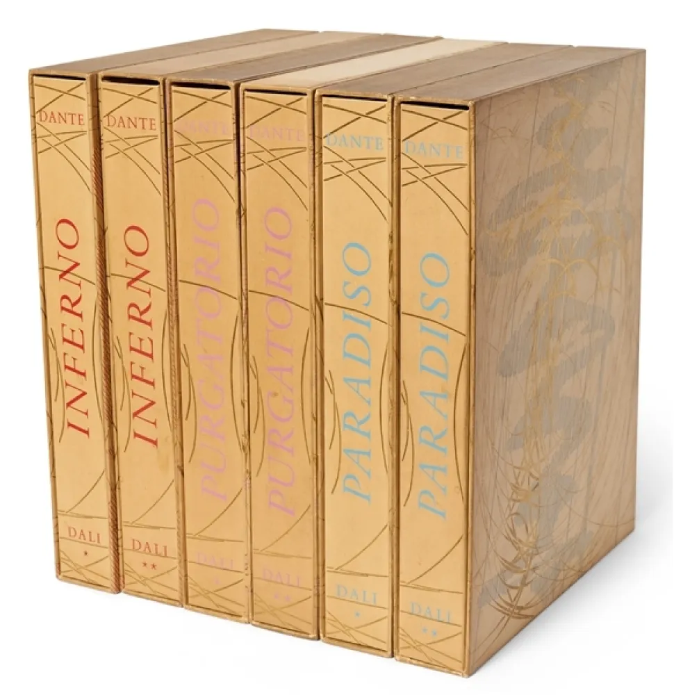 Incisione Su Legno Dali - Divine Comedy 