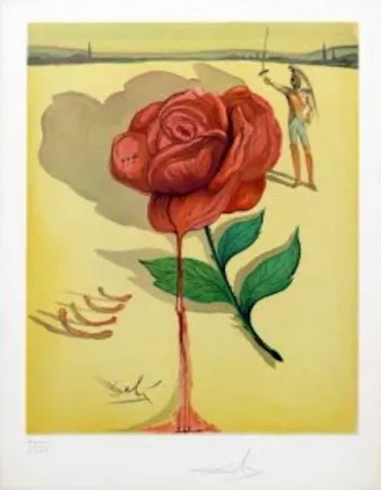 Litografia Dali - Don Jose´s flower song