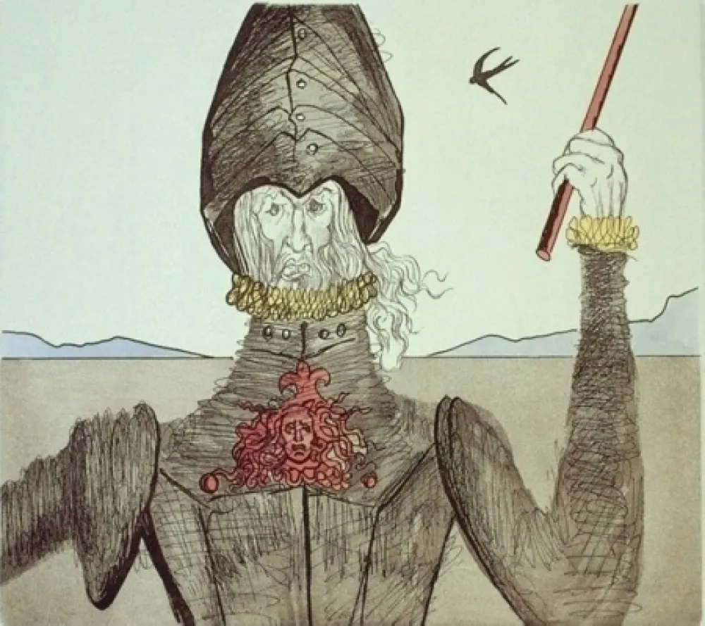 Acquaforte E Acquatinta Dali - Don Quijote