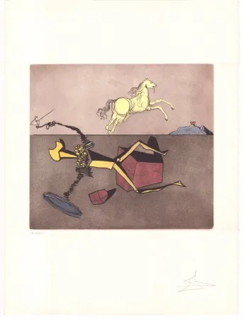 Incisione Dali - Don Quijote - Aspiration