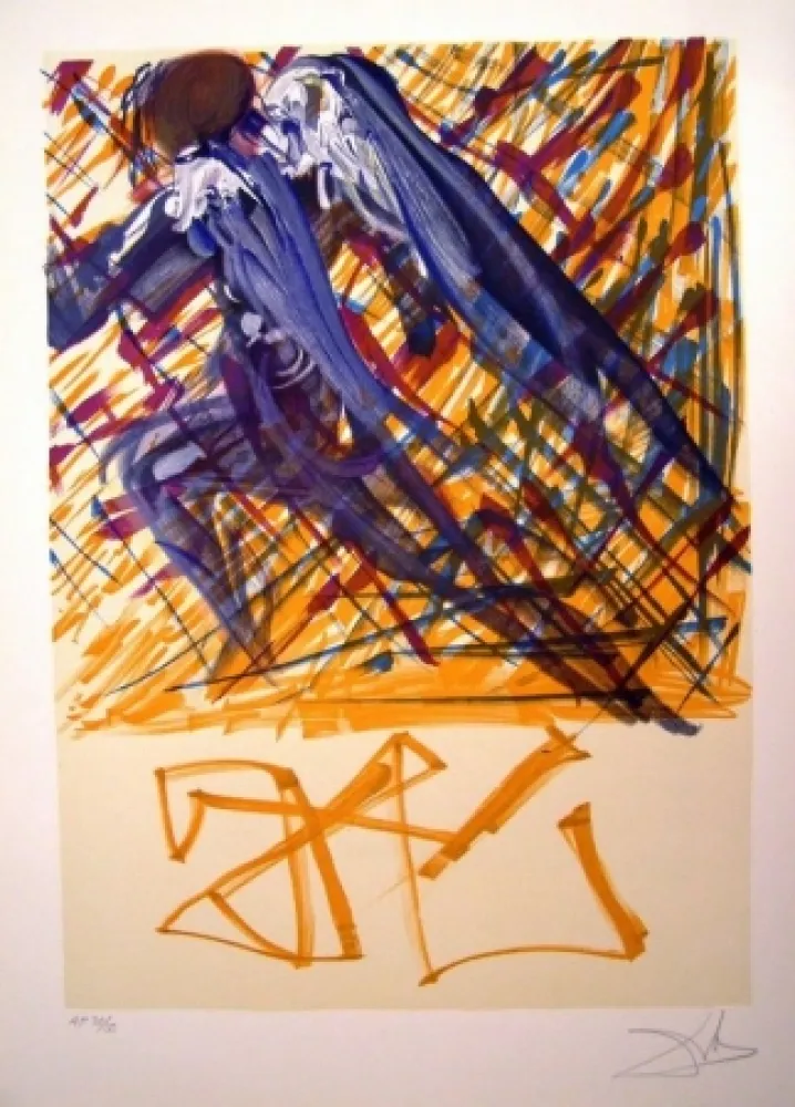 Litografia Dali - EL ARCANGEL