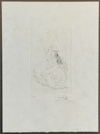 Incisione Dali - Escargot