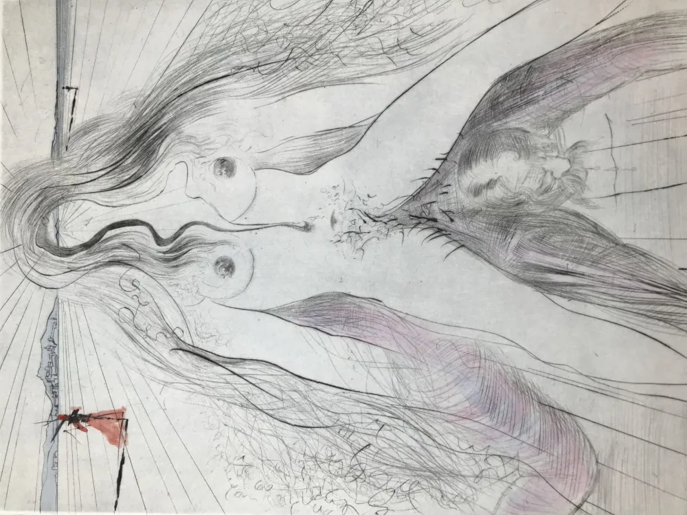 Multiplo Dali - Femme à cheval (women on Horseback )