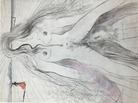 Multiplo Dali - Femme à cheval (women on Horseback )