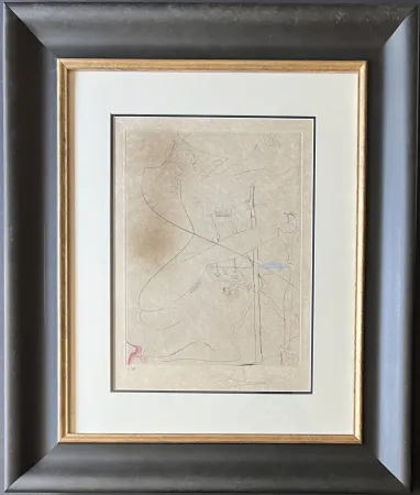 Multiplo Dali - Femme à le béquille ( Woman with Crutch ) 