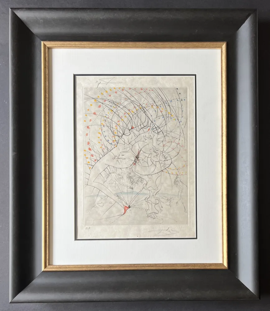 Multiplo Dali - Femme-feuille ( Leaf-woman )