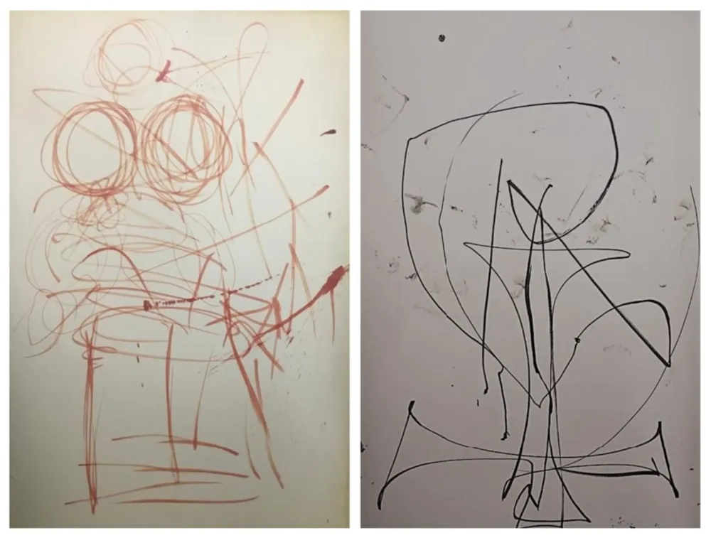 Multiplo Dali - Figure Study Of An Angel; St. John