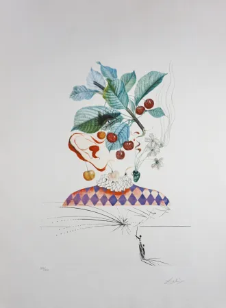 Incisione Dali - FlorDali/Les Fruits Cherries