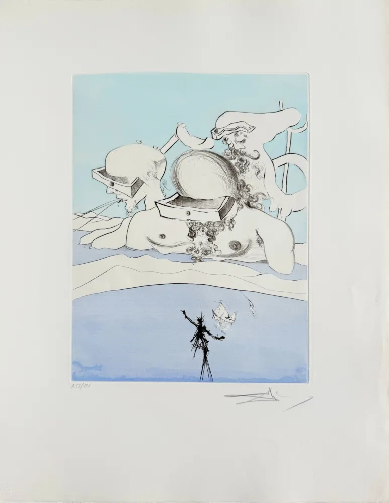 Acquaforte Dali - Flung Out Like a Fag-end by the Big-Wigs