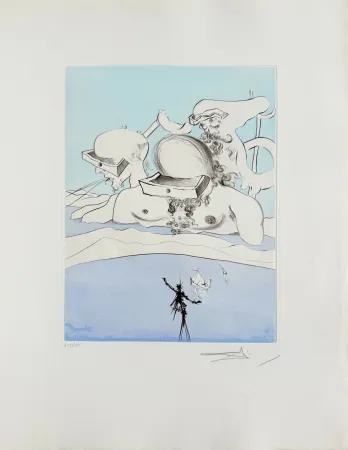 Acquaforte Dali - Flung Out Like a Fag-end by the Big-Wigs