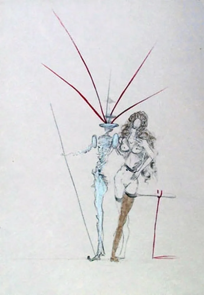 Incisione Dali - Frontispiece