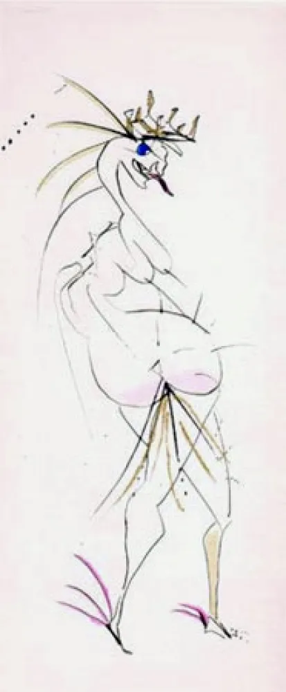 Incisione Dali - Grotesque