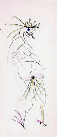 Incisione Dali - Grotesque