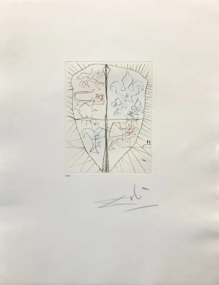 Incisione Dali - HENRY V (B)