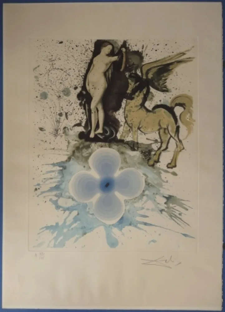 Acquaforte Dali - Hommage à Cranach