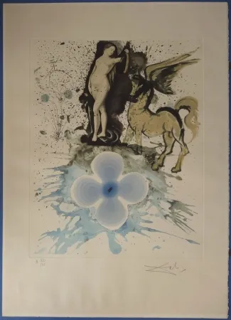 Acquaforte Dali - Hommage à Cranach