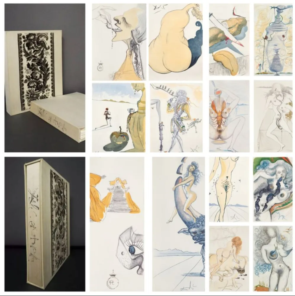 Litografia Dali - Illustre Casanova