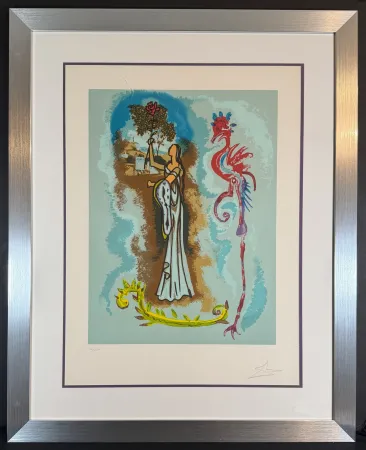 Litografia Dali - Ivanhoe Rowena