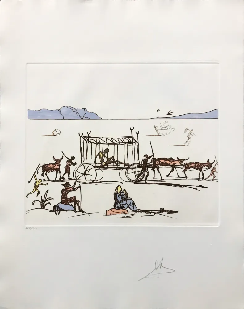 Acquaforte E Acquatinta Dali - JUDGEMENT