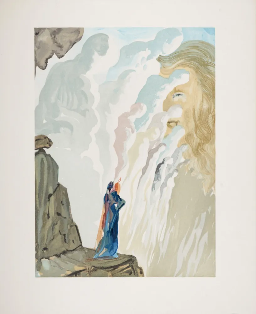 Incisione Su Legno Dali - La beauté des sculptures, 1963