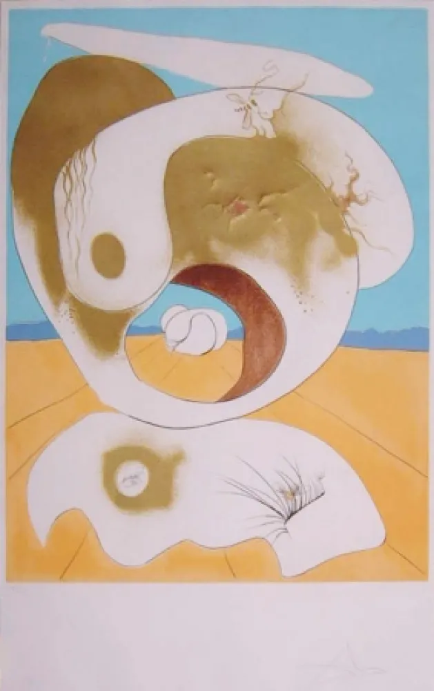 Acquaforte Dali - La conquista del cosmos