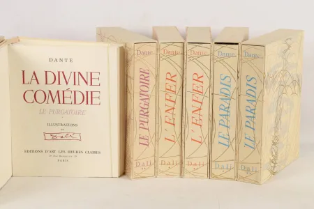 Incisione Su Legno Dali - La Divine Comédie
