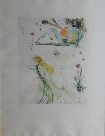 Incisione Dali - LA Joie de Vivre