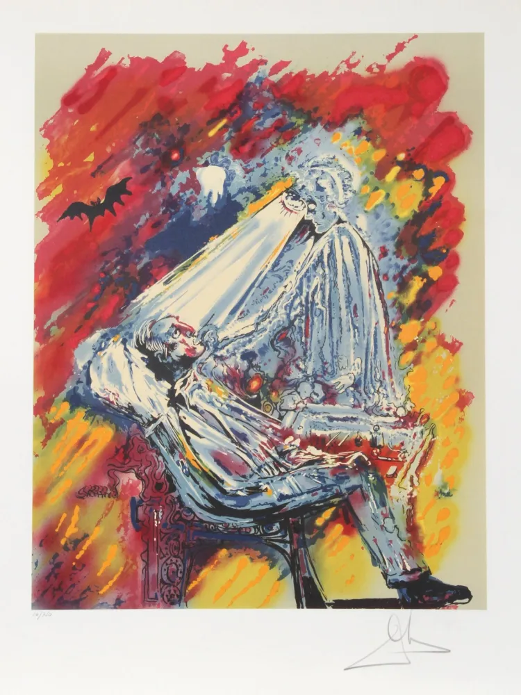 Litografia Dali - La Lumiere de la Guerison (The Dentist)