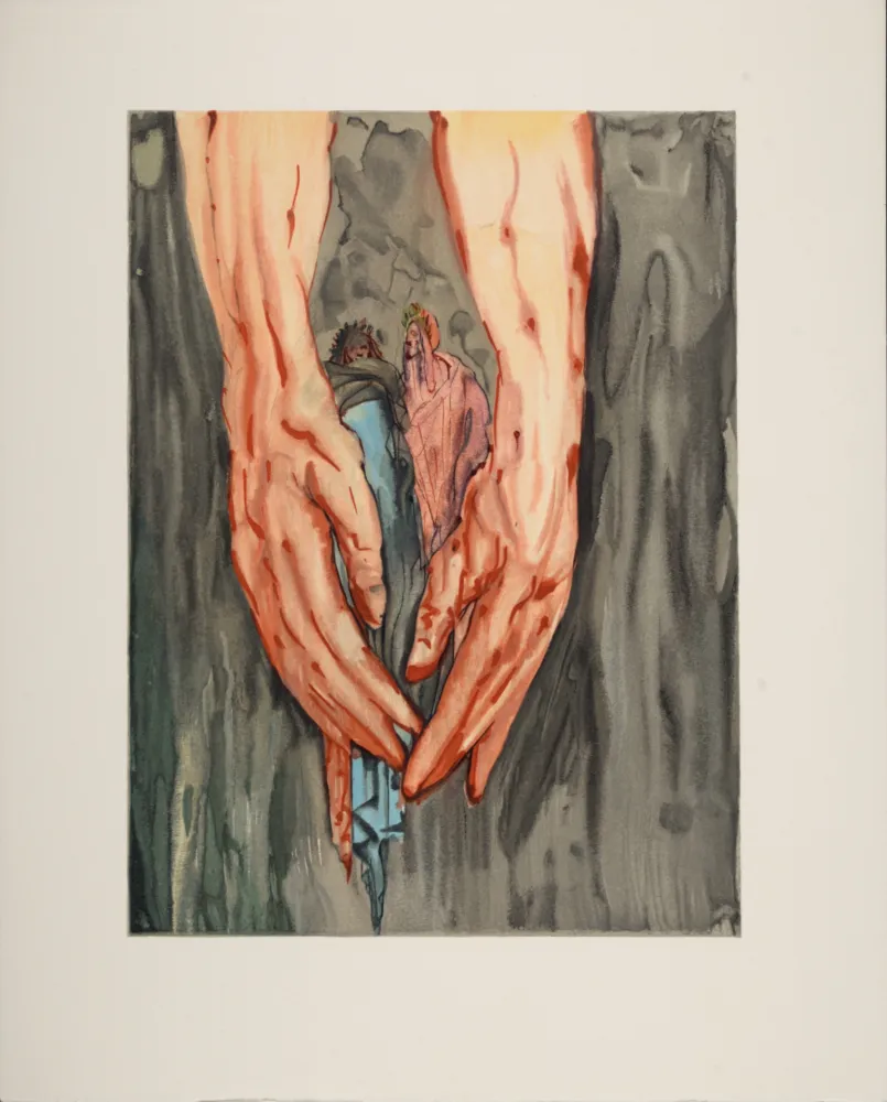 Litografia Dali - La Montée de Géryon